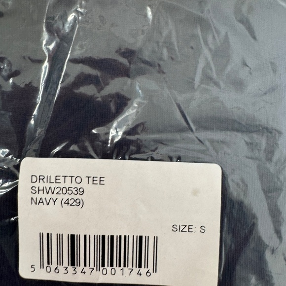 NEW Ellesse Driletto Tee Navy Small - Picture 5 of 8